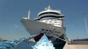 Tourismus Studium luxuriöses Kreuzfahrtschiff